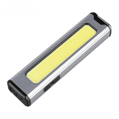 Lanterna Multifuncional com Íman Forte, Laser Vermelho, Clipe e Gancho