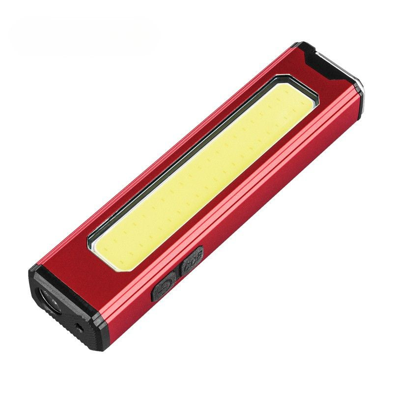 Lanterna Multifuncional com Íman Forte, Laser Vermelho, Clipe e Gancho