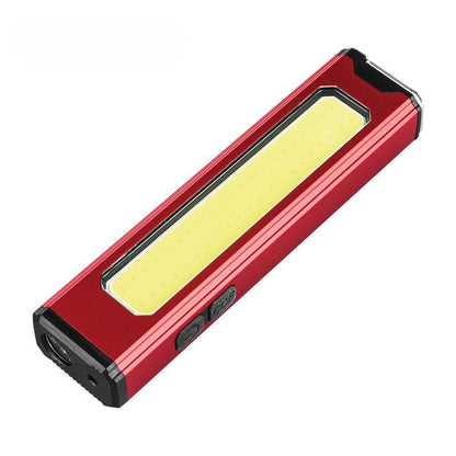 Lanterna Multifuncional com Íman Forte, Laser Vermelho, Clipe e Gancho