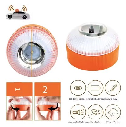 Luz de Emergência V16 para sinalização rodoviária