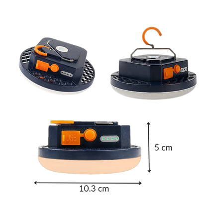 Lanterna LED redonda (MOS 13)