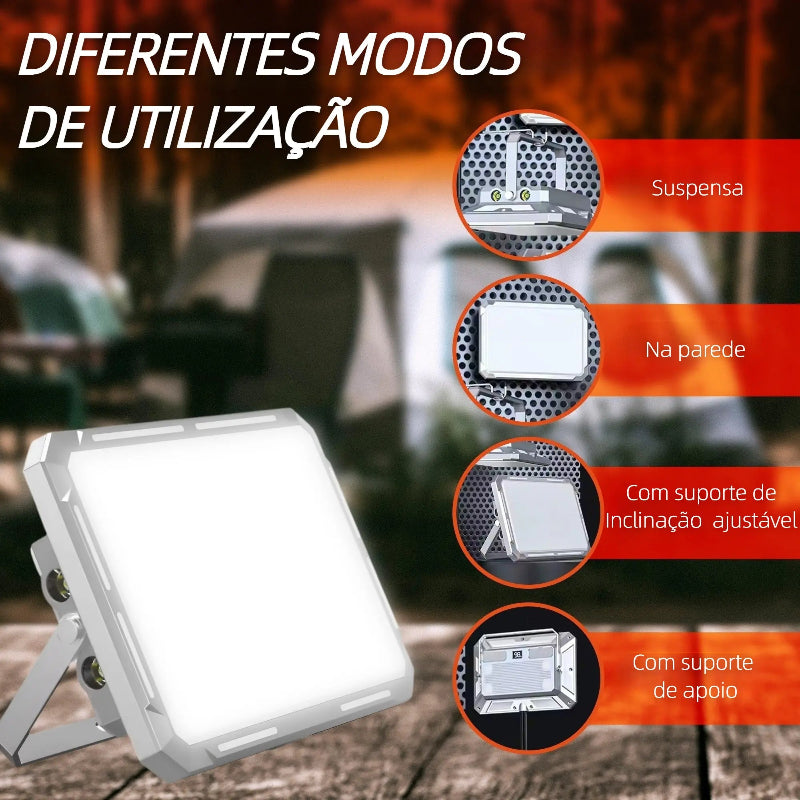Lanterna de Trabalho LED Multifunções
