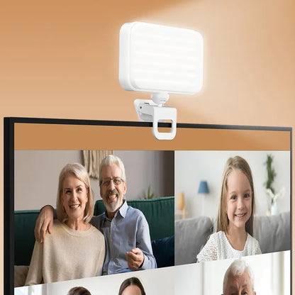 Luz LED Selfie e videoconferência (E6)